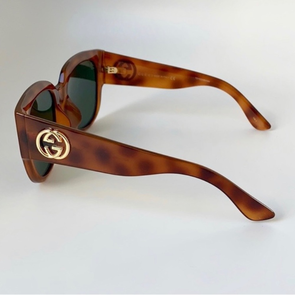 🔥🔥🔥 - NEW GUCCI GG0142SA 002 WOMEN’S SUNGLASSES GUCCI - Picture 11 of 12